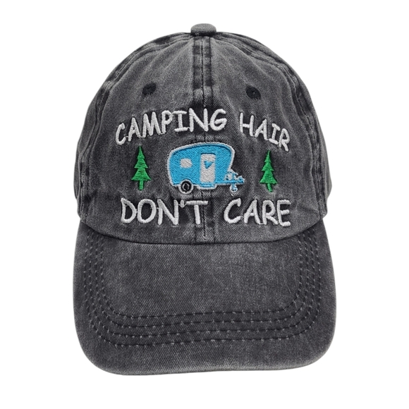 None Accessories - Camping hair don't care baseball cap